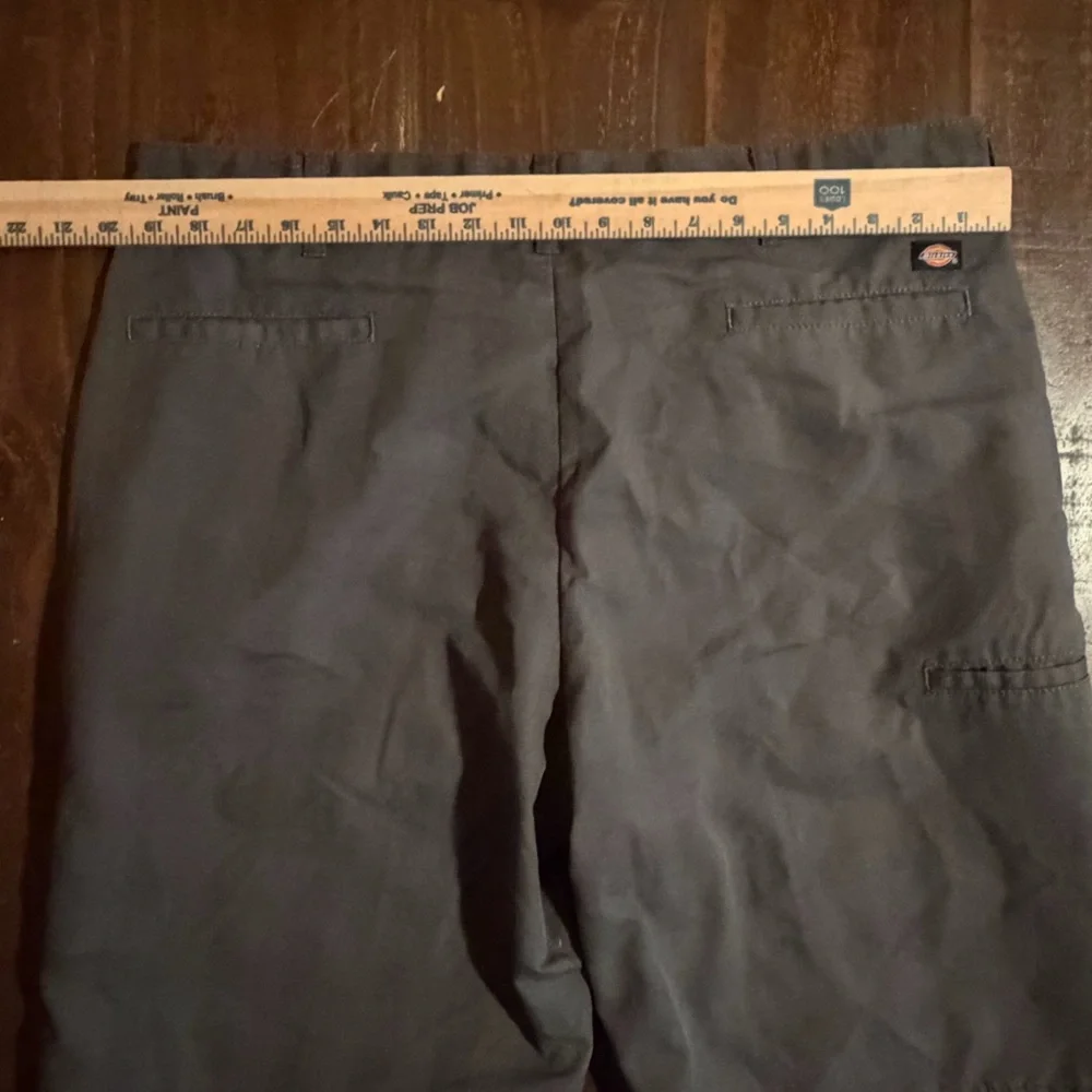 Dickies Charcoal Checkered Shorts Size 38”